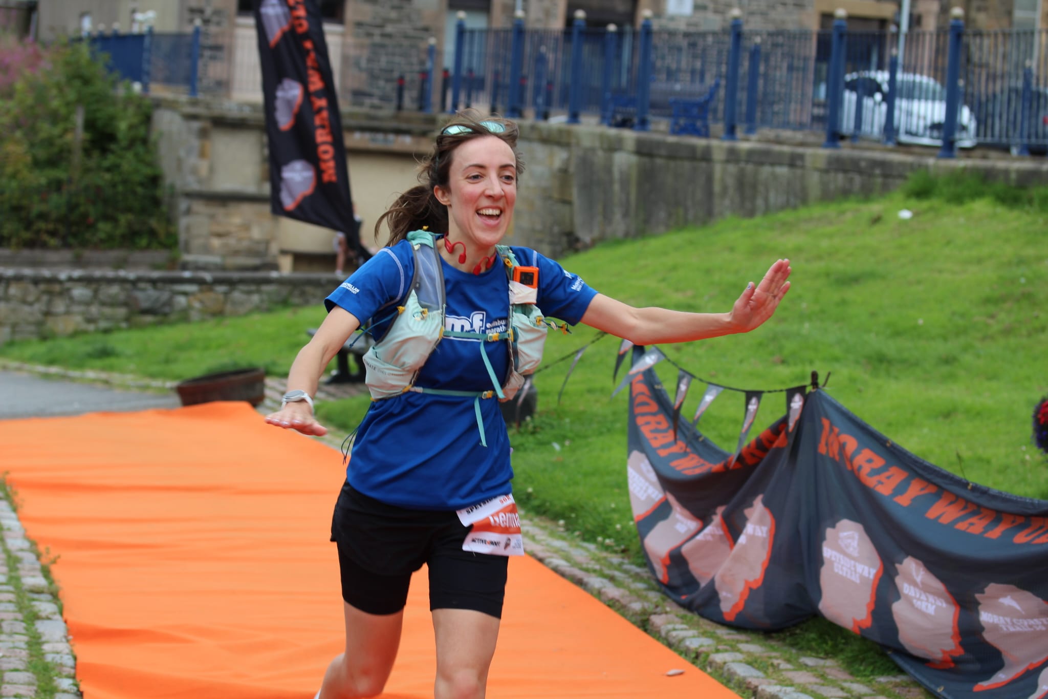 Gemma Holloway running